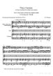 Telemann Three Cantatas Voice-2 Recorders(Violins) and Continuo (Score/Parts)