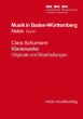 Schumann Klavierwerke Originale und Bearbeitungen (Herausgegeben von Joachim Draheim)