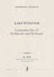 Weiner Concertino Op.15 Piano and Orchestra (Study Score)