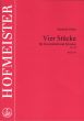 Gliere 4 Stücke Op.32 Kontrabass-Klavier (ed. Konrad Siebach)