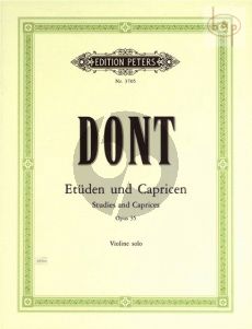 24 Etuden und Capricen Op.35 Violin