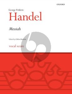 Handel Messiah (SATB soli-SATB-Orch.) (Vocal Score) (English Texts) (edited by Clifford Bartlett)