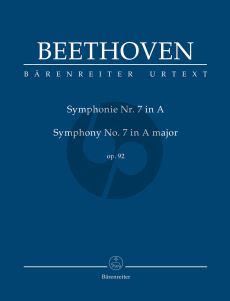 Beethoven Symphonie No. 7 A-dur Op. 92 Studienpartitur (Jonathan Del Mar)