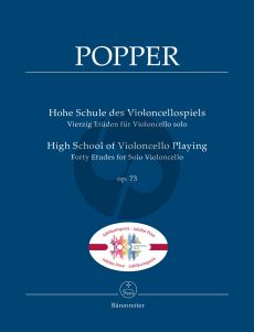 Popper Hohe Schule Des Violoncellospiels Op.73 (Martin Rummel) (Barenreiter-Urtext)