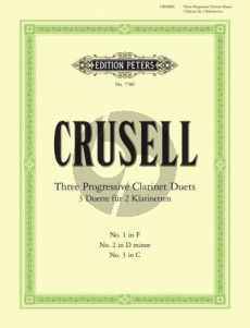 Crusell 3 Duos op.6 2 Klarinetten