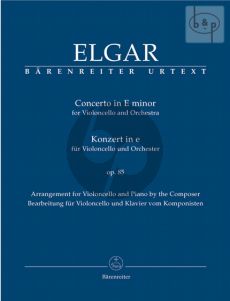 Concerto Op.85 e-minor for Cello and Piano
