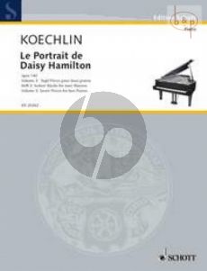 Le Portrait de Daisy Hamilton Op.140 Vol.3 7 Pieces for 2 Piano's