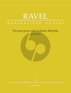 Ravel Pavane pour une infante defunte Piano solo