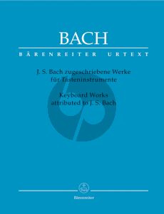 Bach Keyboard Works attributed to J.S.Bach (edited by Bartels-Rempp) (Barenreiter-Urtext)