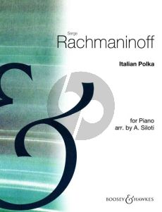 Rachmaninoff Italian Polka piano solo (Alexander Siloti)