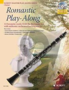 Romantic Play-Along for Clarinet (12 Favourite Works with authentic orchestral backing tracks) (Bk-Cd)