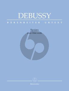 Debussy Syrinx Flute solo (edited by Douglas Woodfull-Harris)