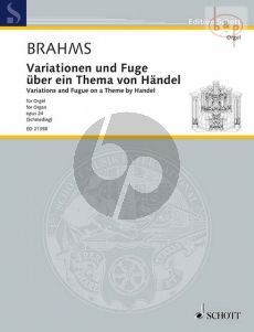 Variationen und Fuge uber ein Thema von Handel Op.24 Brahms J.