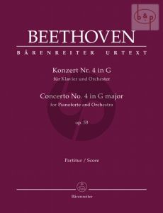Concerto No.4 G-major Op.58 (Piano-Orch.) (Full Score)