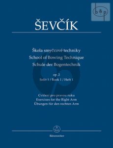 School of Bowing Technique Op.2 Vol.1 Violin