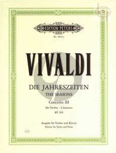 Concerto Op.8 No.3 RV 293 F-major (L'Autunno) (Violin-Str.-Bc.)