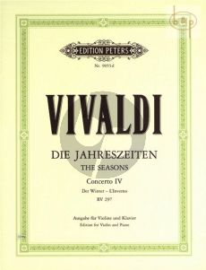 Concerto Op.8 No.4 RV 297 f-minor (L'Inverno) (Violin-Str.-Bc.)