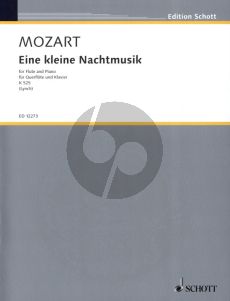 Mozart Eine kleine Nachtmusik KV 525 Flute-Piano (arr. Charles Peter Lynch)