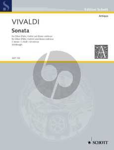 Vivaldi Sonate c-moll RV 53 Oboe und Bc (Helmut Schlovogt) (Grade 3)