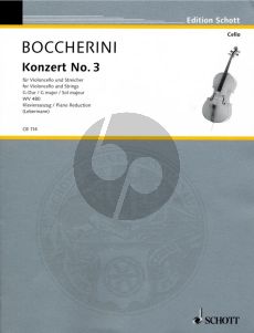 Boccherini  Concerto No.3 G-major (WV 480) for Violoncello and Piano (Edited and Cadenzas by Walter Lebermann)