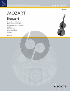 Mozart Konzert A-dur KV 219 Violine und Klavier (Max Rostal)