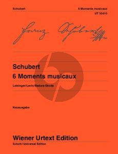 Schubert 6 Moments Musicaux Op.94 (D 780) (Badura-Skoda) (Wiener Urtext)