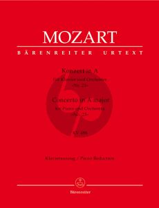 Mozart Konzert KV 488 A-dur No.23 Ausgabe 2 Klaviere (Herausgegeben von Hermann Beck) (Urtext der Neuen Mozart-Ausgabe - Barenreiter)