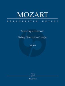 Mozart Streichquartett C-dur KV 465 (Taschenpartitur) (Urtext der Neuen Mozart-Ausgabe)
