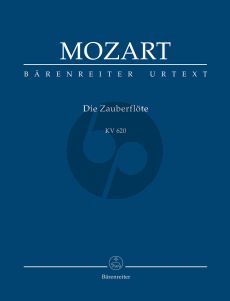 Mozart Die Zauberflote KV 620 Studienpartitur (Gernot Gruber / Alfred Orel ) (Barenreiter-Urtext)