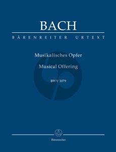 Bach Musikalisches Opfer (Musical Offering) BWV 1079 Study Score
