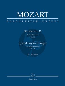 Mozart Symphony No.31 in D major K. 297 (300a) ' Paris Symphony' Study Score