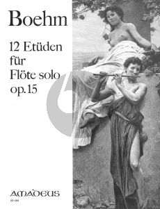 Boehm 12 Etuden Op.15 Flote (Rien de Reede) (Amadeus)