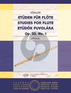 Kohler Studies Op.33 Vol.1 Flute (edited by Henrik Prőhle)