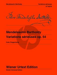 Mendelssohn Variations Serieuses Op.54 Piano (Michael Kube)