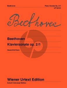 Beethoven Sonate Op.2 No.1 f-moll Klavier (Hauschild-Kahn) (Wiener-Urtext)