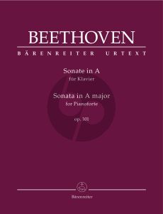 Beethoven Sonata A-major Op. 101 Piano