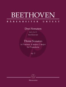 Beethoven 3 Sonatas Op.2 (F minor, A major, C major) Piano