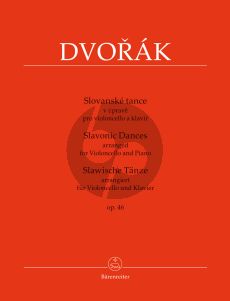 Dvorakl Slavonic Dances Op.46 Violoncello-Piano (transcr. by Jirí Gemrot)