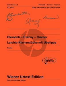 Clementi-Czerny und Cramer 32 leichte Klavierstücke mit Übetips (Nils Franke)