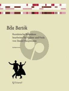 Bartok Rumänische Volkstänze Violine und Viola (transcr. Daniel Hauptmann)