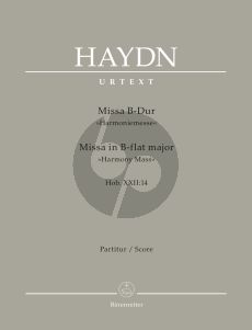 Haydn Messe B-dur (Harmonie-Messe) Hob.XXII:14 Soli-Choir-Orchestra (Full Score) (Friedrich Lippmann)