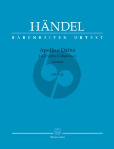 Handel Apollo e Dafne ("La terra è liberata") HWV 122 Klavierauszug (Hans-Joachim Marx)