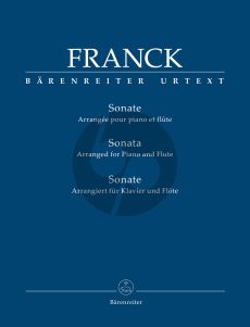 Franck Sonata for Piano and Flute (edited by Douglas Woodfull-Harris)