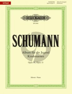 Schumann Album fur die Jugend op.68 und Kinderszenen Op.15 Klavier