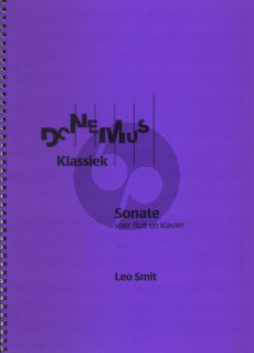 Smit Sonata (1939-1943) for Flute and Piano