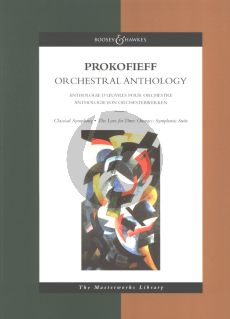 Prokofieff Orchestral Anthology Full Score (Boosey Masterworks Library)