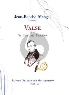Mengal Valse Op. 20 Horn und Klavier (Robert Ostermeyer)
