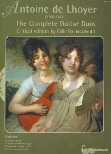 L'Hoyer Complete Guitar Duos Vol. 1 (Bk-Cd) (edited by Erik Stenstadvold)