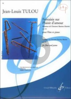 Fantaisie sur Plaisir d'amour (Martini) Op.106 Flute-Piano
