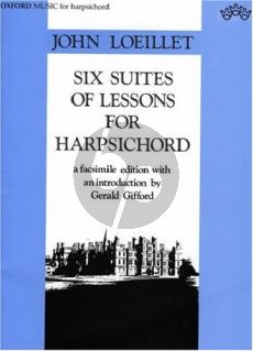Loeillet 6 Suites of Lessons for Harpsichord (Gifford)